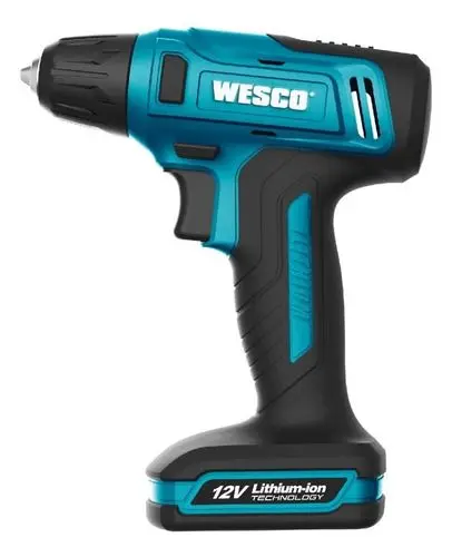 Furadeira Parafusadeira à Bateria Wesco 12V com Acessórios WS2555K