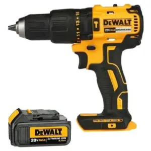 Furadeira de Impacto Parafusadeira DeWalt DCD778 a Bateria 20V 3Ah (Sem Carregador)