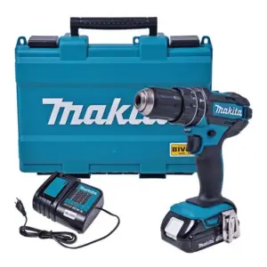 Furadeira Parafusadeira de Impacto Makita 1/2 18V Bivolt com 1 Bateria DHP482SY