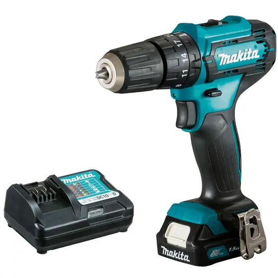Furadeira Parafusadeira de Impacto Makita HP333DWYX3 3/8″ a Bateria 12V
