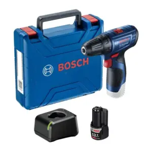 Furadeira Parafusadeira de Impacto Bosch GSB 120-LI 3/8″ a Bateria 12V 2Ah com Maleta
