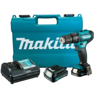 Furadeira Parafusadeira de Impacto Makita HP333DWYE 3/8″ a Bateria 12V com 2 Baterias e Maleta