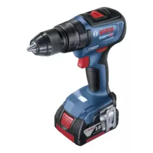 Furadeira Parafusadeira de Impacto Bosch 18V com 2 Baterias e Maleta