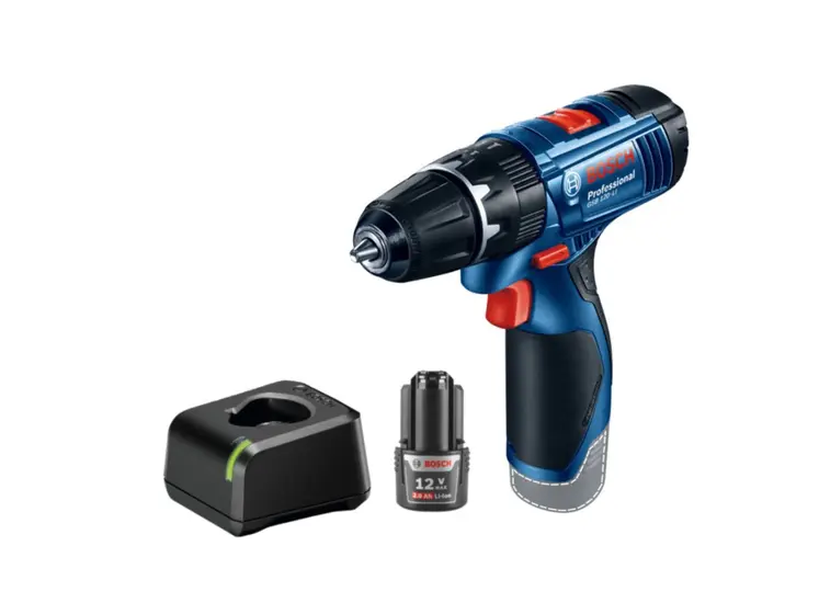 Furadeira de Impacto Parafusadeira Bosch GSB 120-LI 12V com 1 Bateria