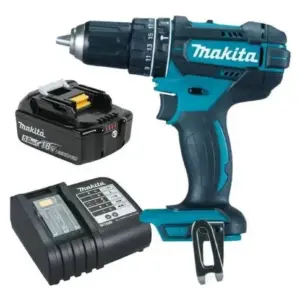 Furadeira de Impacto Parafusadeira Makita DHP482 18V com Bateria 5Ah Bivolt