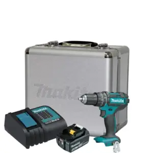 Furadeira de Impacto Parafusadeira a Bateria Makita DHP482Z 18V com Bateria 5Ah