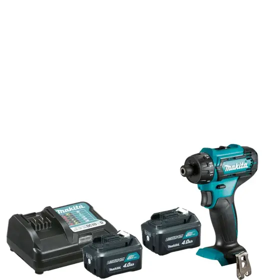 Furadeira Parafusadeira Makita DF033 12V com 2 Baterias 4Ah Bivolt