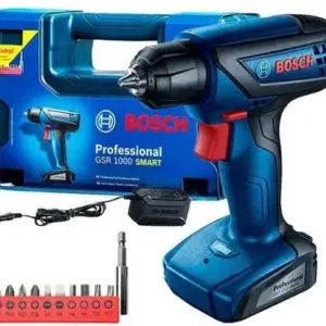 Furadeira Parafusadeira Profissional a Bateria Bosch com 10 Bits