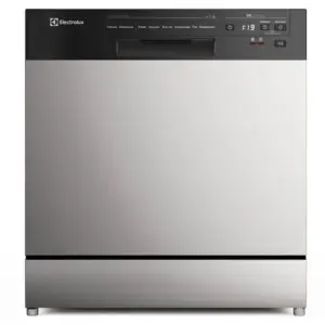 Lava-Louças Electrolux 8 Serviços Inox com 8 Programas de Lavagem LS08E Lava-Louças Electrolux 8 Serviços Inox com 8 Programas de Lavagem LS08E