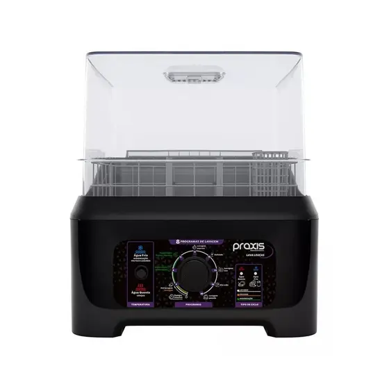 Lava-Louças Portátil Praxis Preto 127V LLP