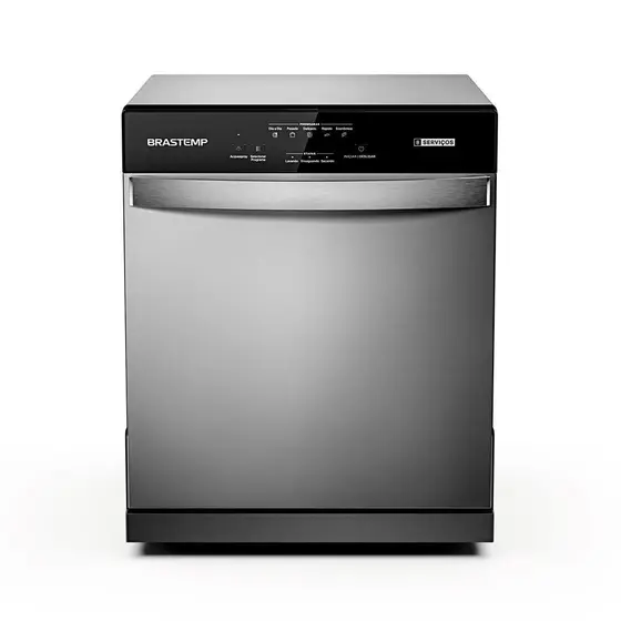 Lava-Louças Brastemp 8 Serviços Inox 110V BLF08BS