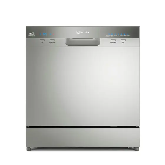 Lava-Louças Electrolux 8 Serviços Inox com Função Higienizar LL08S