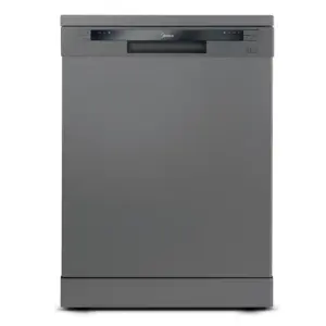 Lava-Louças Midea 14 Serviços Cinza com 6 Programas e Função Adiar Início DWA14S Lava-Louças Midea 14 Serviços Cinza com 6 Programas e Função Adiar Início DWA14S