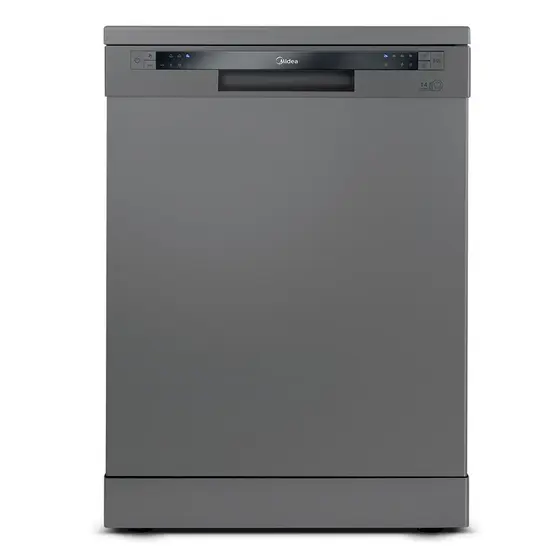Lava-Louças Midea 14 Serviços Cinza com 6 Programas e Função Adiar Início DWA14S