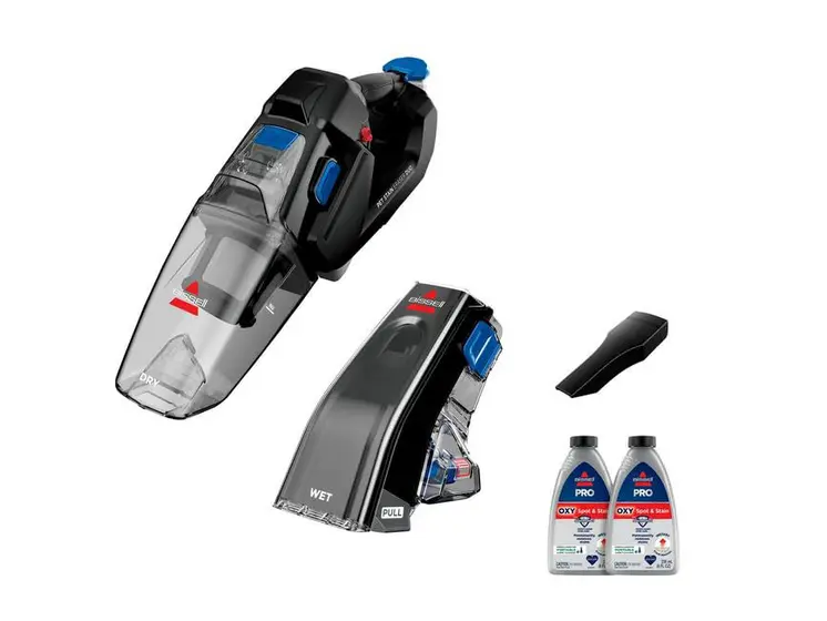 Limpador Portátil Bissell Pet Stain Eraser Duo sem Fio para Limpeza Profunda