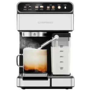 Cafeteira Expresso Chefman CaféMaster Pro com Batedor de Leite