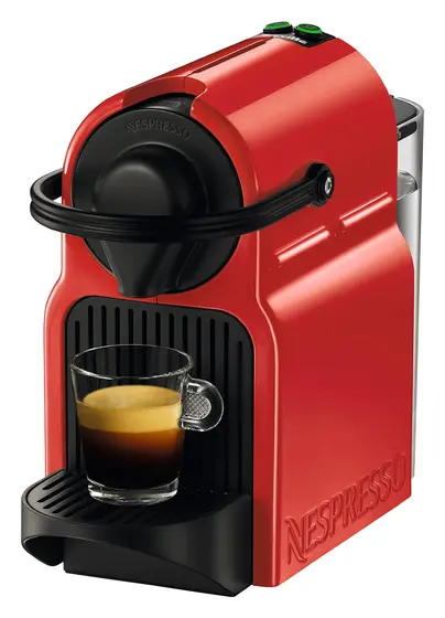 Cafeteira Expresso de Cápsula Nespresso Inissia 700ml Vermelha BEC120RED