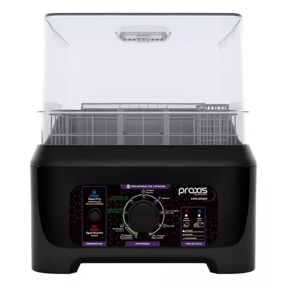 Lava-Louças Praxis Preto 127V LLP