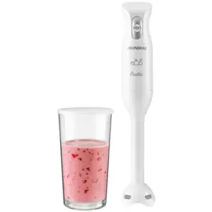 Mixer 2 em 1 Mondial Pratic 200W Branco M-15-W Mixer 2 em 1 Mondial Pratic 200W Branco M-15-W