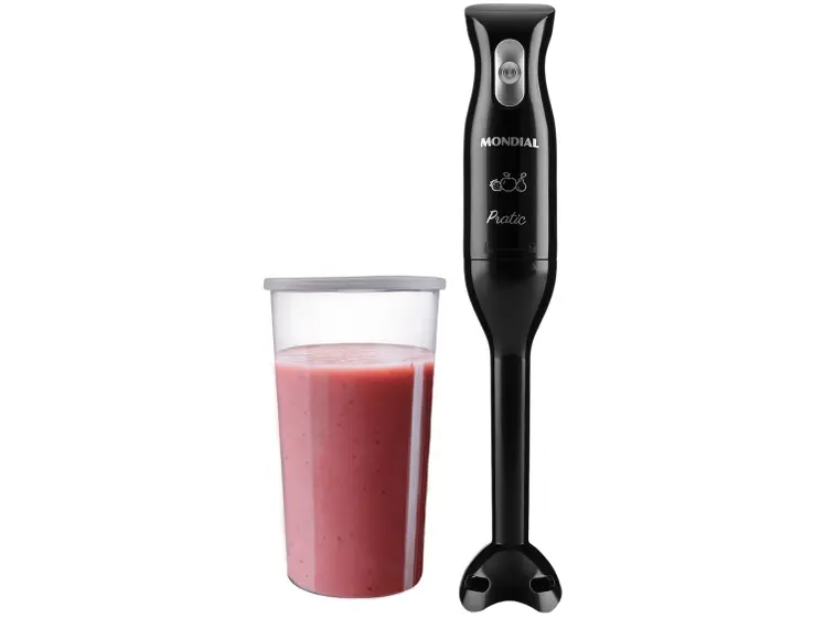Mixer 2 em 1 Mondial Pratic 200W Preto M-15-B