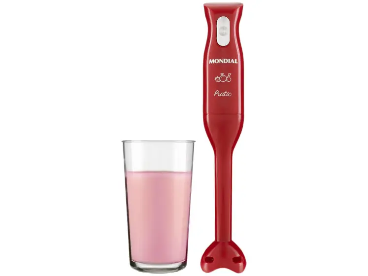 Mixer 2 em 1 Mondial Pratic 200W Vermelho M-15-R
