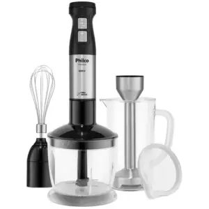 Mixer 3 em 1 Philco 800W 1 Velocidade Preto PMX2000 Mixer 3 em 1 Philco 800W 1 Velocidade Preto PMX2000