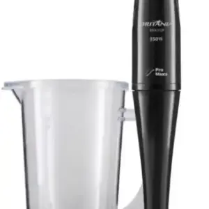Mixer Britânia Compact Black 350W 1 Velocidade com copo 800ml Preto 220V Mixer Britânia Compact Black 350W 1 Velocidade com copo 800ml Preto 220V