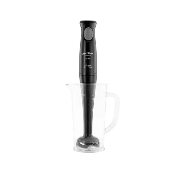 Mixer Britânia Pro Maxx 350W com Lâminas em Inox Preto 127V BMX350P