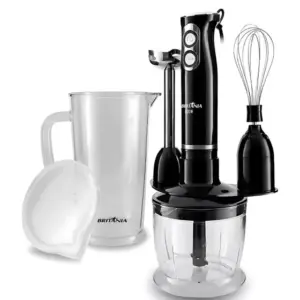 Mixer 3 em 1 Britânia Turbo 500W com Processador e Jarra Preto Mixer 3 em 1 Britânia Turbo 500W com Processador e Jarra Preto