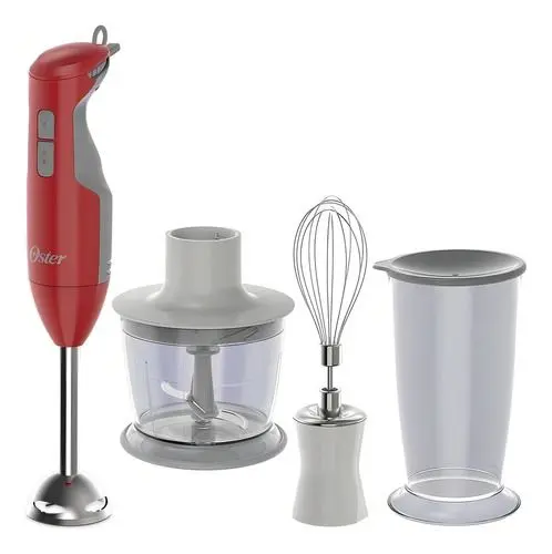 Mixer Oster Delight Função Turbo Vermelho 220V