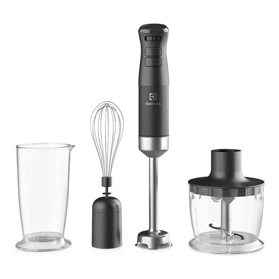 Mixer 3 em 1 Electrolux Expert TruFlow Power System Inox Preto 127V IBP70