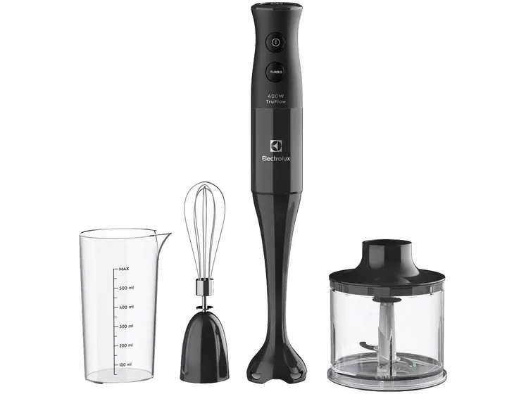 Mixer 3 em 1 Electrolux 400W 2 Velocidades Preto EIB10