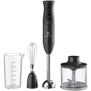 Mixer 3 em 1 Electrolux 600W 2 Velocidades Preto EIB20 Mixer 3 em 1 Electrolux 600W 2 Velocidades Preto EIB20