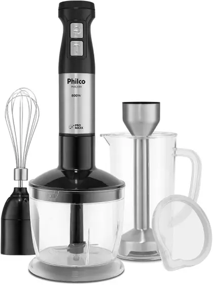 Mixer 3 em 1 Philco 800W Inox 127V PMX2000