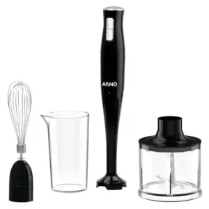Mixer Portátil 3 em 1 Arno Turbo Mix Pro 400W MX31 Mixer Portátil 3 em 1 Arno Turbo Mix Pro 400W MX31