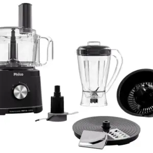 Multiprocessador Philco Concept 5 em 1 Preto 1000W PMP11A 101201031 Multiprocessador Philco Concept 5 em 1 Preto 1000W PMP11A 101201031