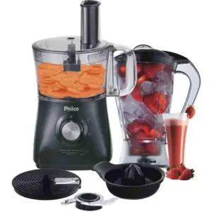 Multiprocessador Philco 3 em 1 Citrus 800W 220V Multiprocessador Philco 3 em 1 Citrus 800W 220V