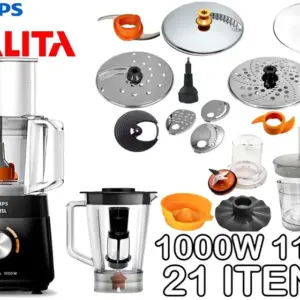 Multiprocessador Philips Walita 1000W 21 Itens 127V HR7304/91 Multiprocessador Philips Walita 1000W 21 Itens 127V HR7304/91