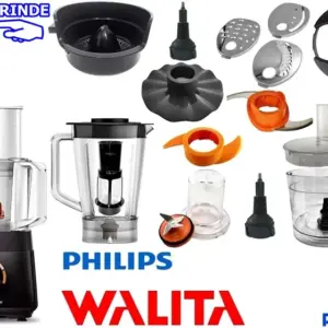 Multiprocessador Philips Walita Preto 600W 16 Itens 127V RI7300 Multiprocessador Philips Walita Preto 600W 16 Itens 127V RI7300