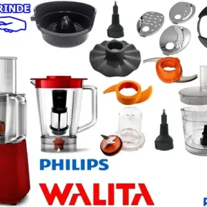 Multiprocessador Philips Walita Vermelho 600W 16 Itens 127V RI7300 Multiprocessador Philips Walita Vermelho 600W 16 Itens 127V RI7300