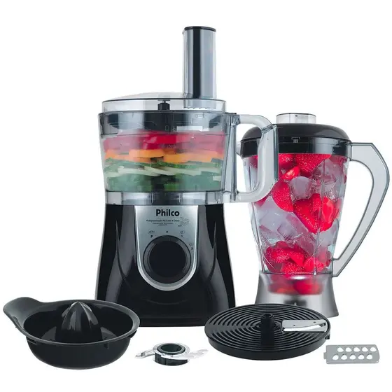 Multiprocessador Philco All In One Citrus Preto 800W