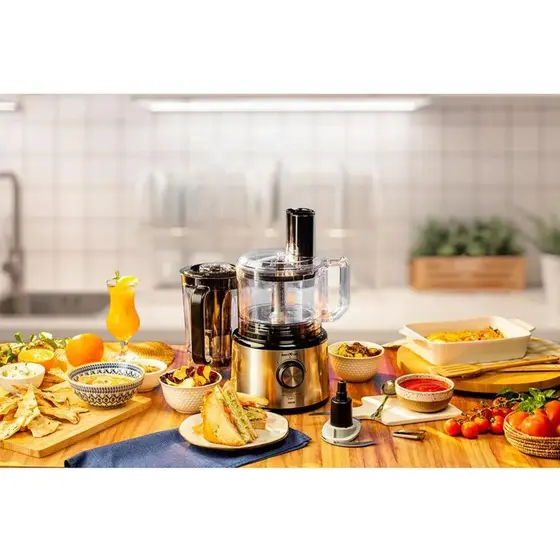 Multiprocessador Britânia 5 em 1 Turbo Inox 900W 220V BMP2700P