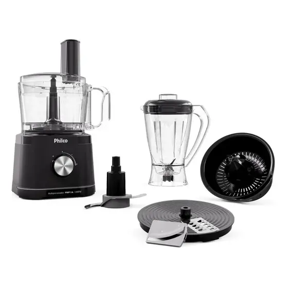 Multiprocessador Philco Concept 5 em 1 Preto 1000W PMP11A