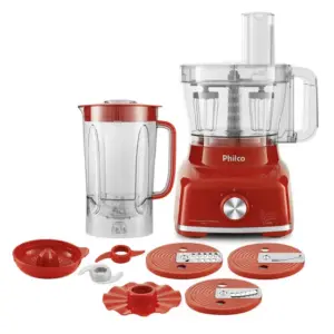 Multiprocessador Philco Multifunções 9 em 1 1400W PMP1600V Multiprocessador Philco Multifunções 9 em 1 1400W PMP1600V