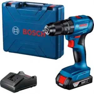 Parafusadeira Furadeira de Impacto Bosch GSB 185-LI 18V com 1 Bateria e Maleta Parafusadeira Furadeira de Impacto Bosch GSB 185-LI 18V com 1 Bateria e Maleta