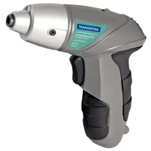 Parafusadeira à Bateria Tramontina 1/4 4.8V Ni-Cd com 21 Peças para Uso Doméstico Parafusadeira à Bateria Tramontina 1/4 4.8V Ni-Cd com 21 Peças para Uso Doméstico