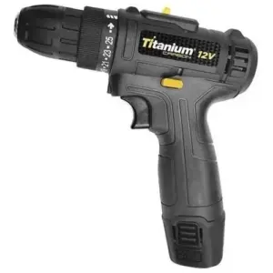 Parafusadeira Titanium T12 1.2Ah 12V Bivolt Preta 06212 Parafusadeira Titanium T12 1.2Ah 12V Bivolt Preta 06212