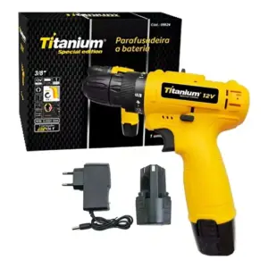 Parafusadeira Titanium Special Edition 12V 1.2Ah 06238 Parafusadeira Titanium Special Edition 12V 1.2Ah 06238