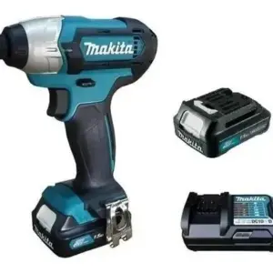 Parafusadeira Makita 12V com 2 Baterias e Carregador TD110DZ Parafusadeira Makita 12V com 2 Baterias e Carregador TD110DZ