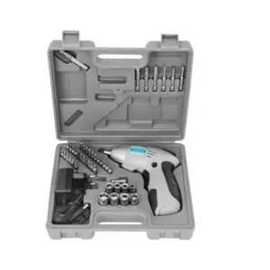 Parafusadeira à Bateria Tramontina 3.6V com 46 Peças e Maleta Parafusadeira à Bateria Tramontina 3.6V com 46 Peças e Maleta